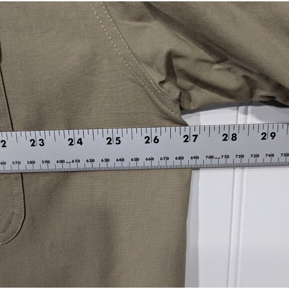 Bob Allen Shooting Shirt Men's XL Khaki & Green Hunting Outdoor Long Sleeve - Picture 12 of 12